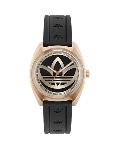 Adidas Men's Black Silicone Watch - One Size