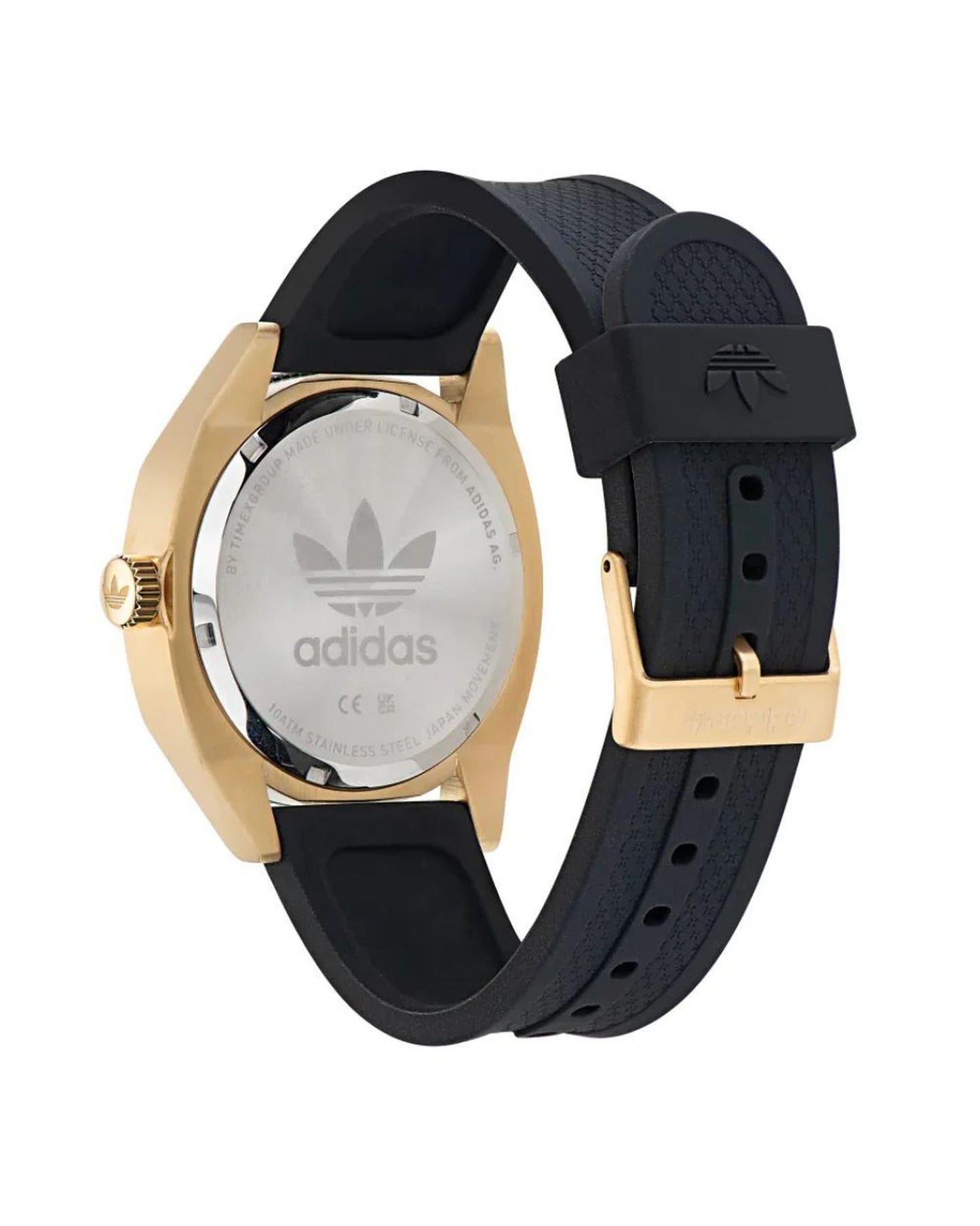 Adidas Men's Black Silicone Watch - One Size