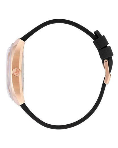 Adidas Men's Black Silicone Watch - One Size