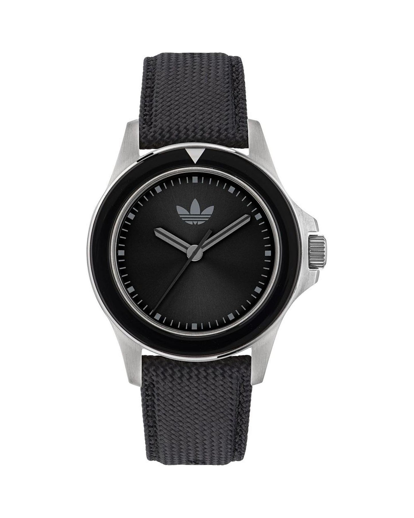 Adidas Unisex's Black Fabric Watch - One Size
