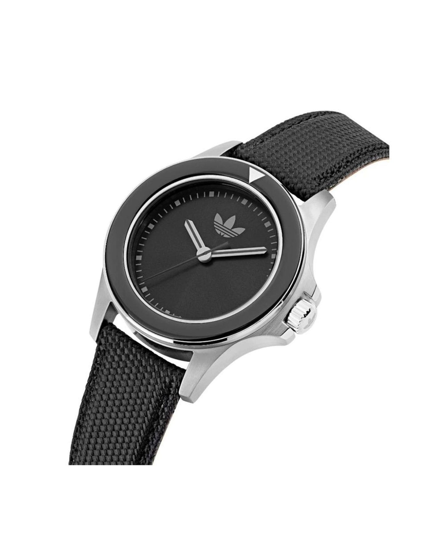 Adidas Unisex's Black Fabric Watch - One Size