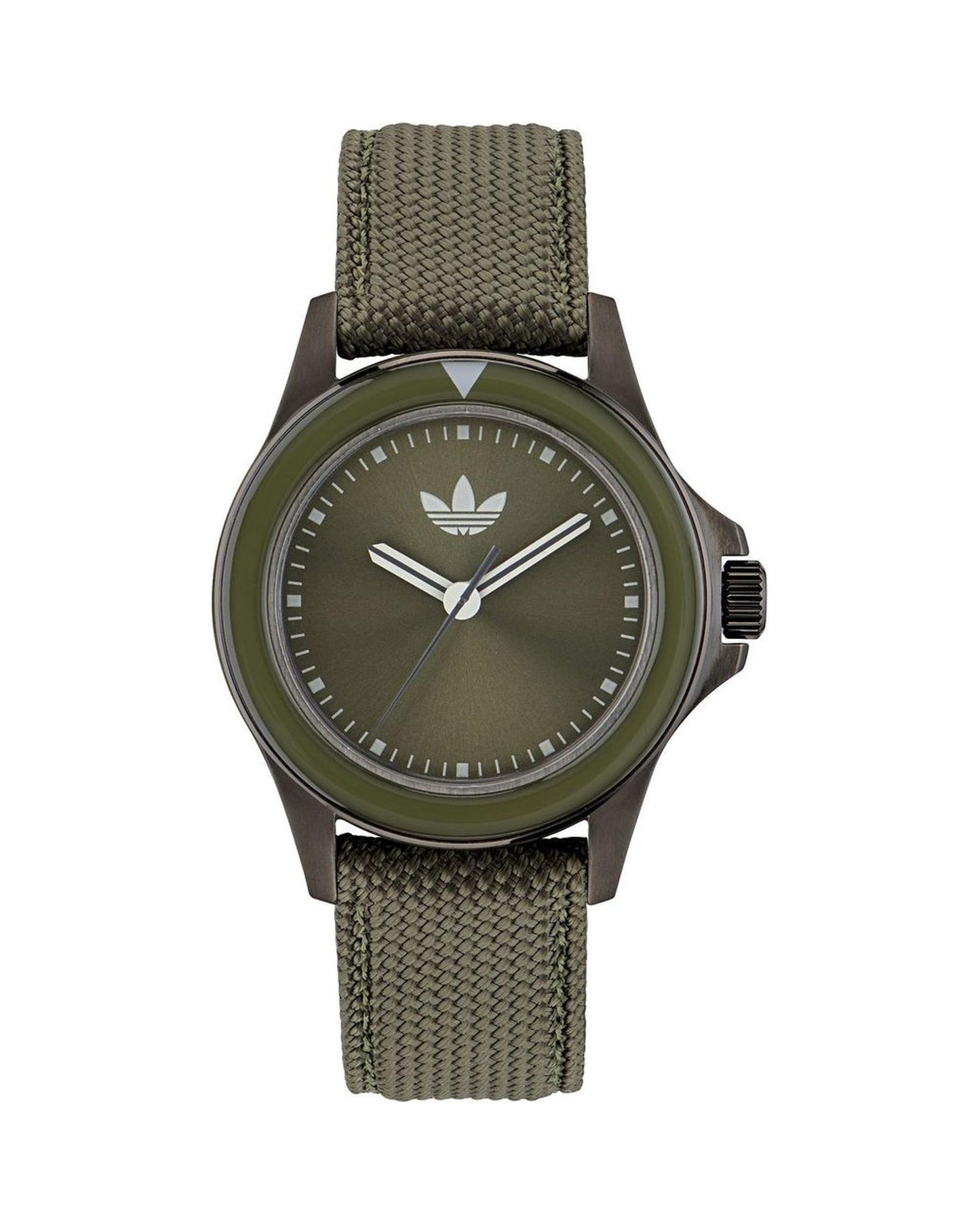 Adidas Unisex's Green Fabric Watch - One Size