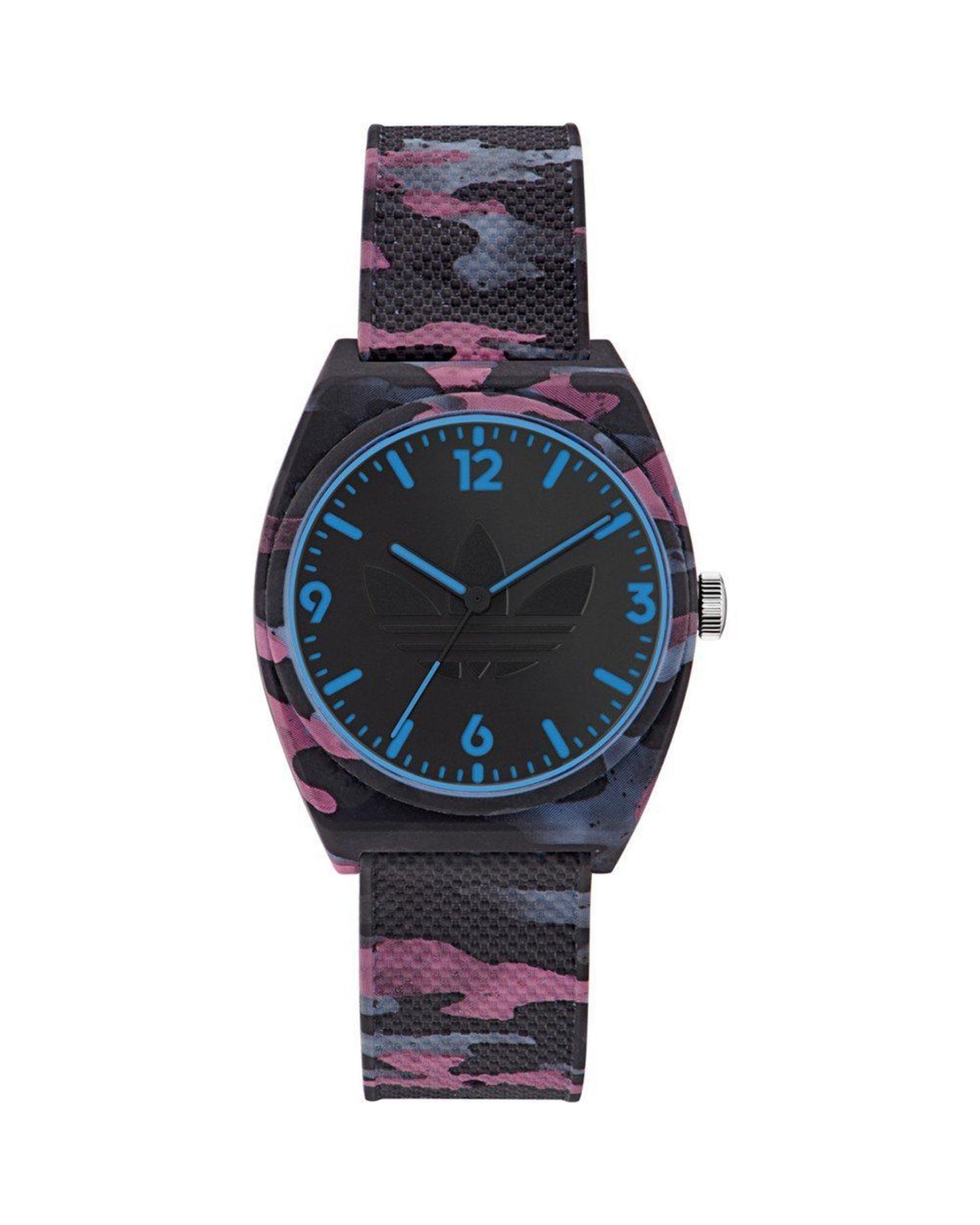 Adidas Unisex's Multicolor Silicone Watch - One Size