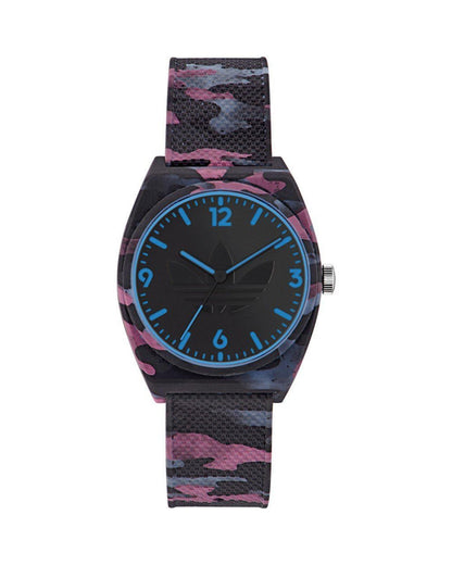 Adidas Unisex's Multicolor Silicone Watch - One Size
