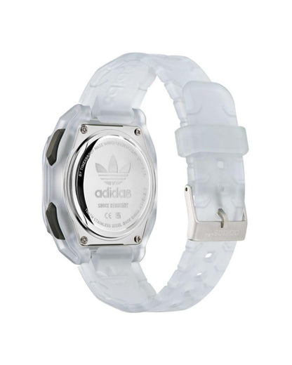 Adidas Men's Transparent Silicone Watch - One Size
