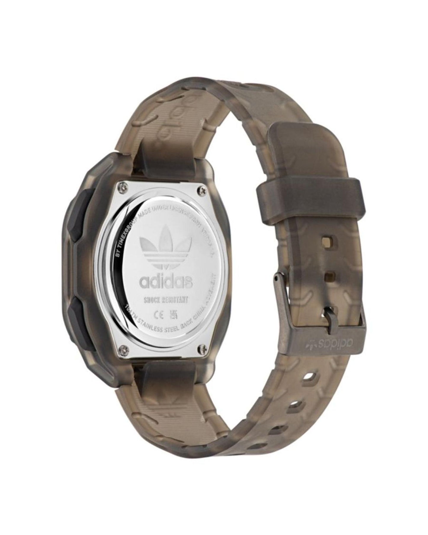 Adidas Men's Brown Silicone Watch - One Size
