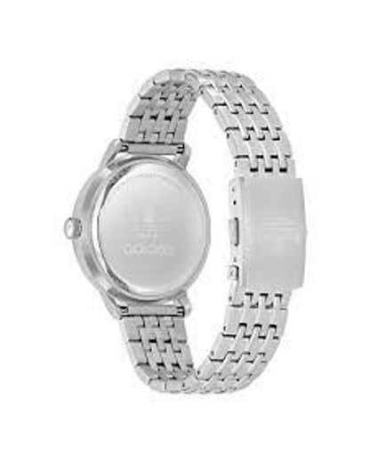 Adidas Unisex's Gray Stainless Steel Watch - One Size