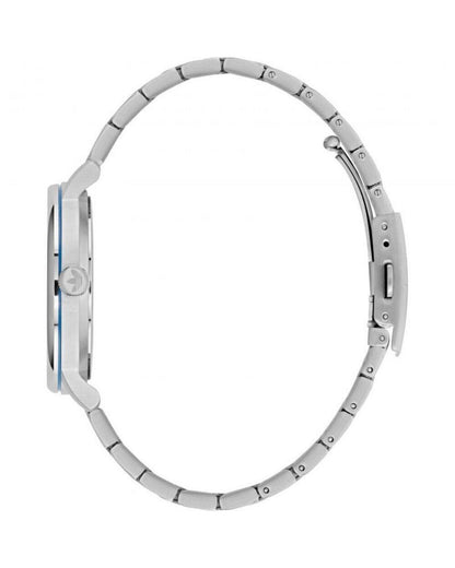 Adidas Unisex's Gray Stainless Steel Watch - One Size