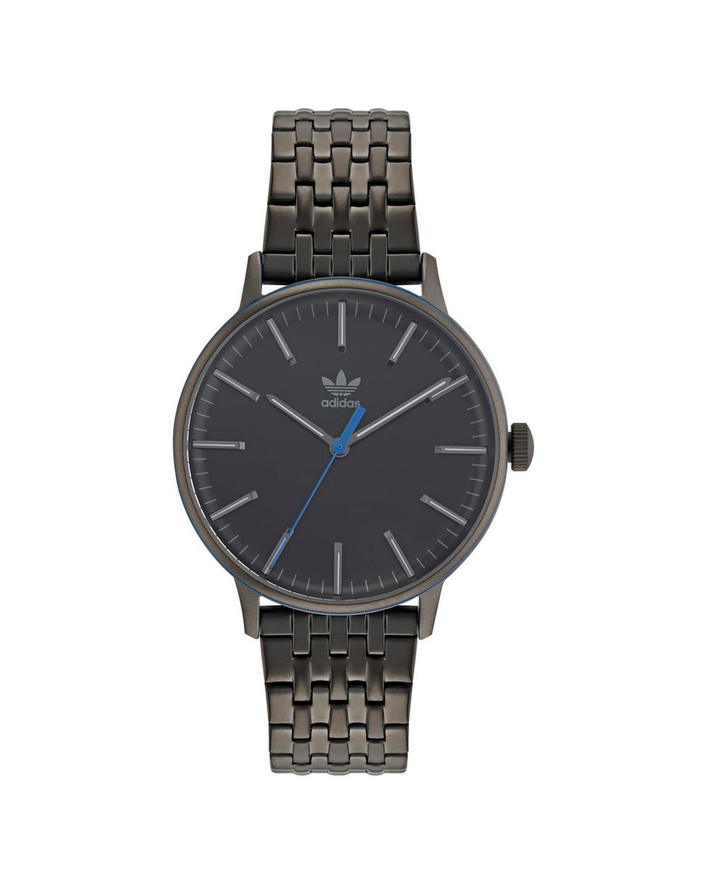 Adidas Unisex's Black Stainless Steel Watch - One Size