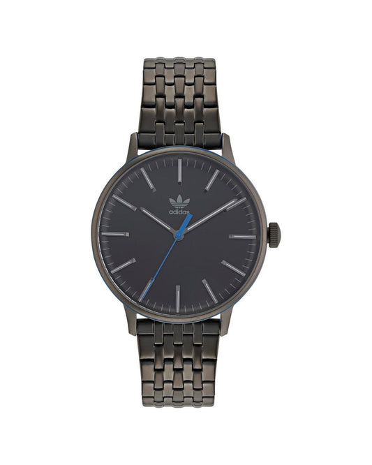 Adidas Unisex's Black Stainless Steel Watch - One Size