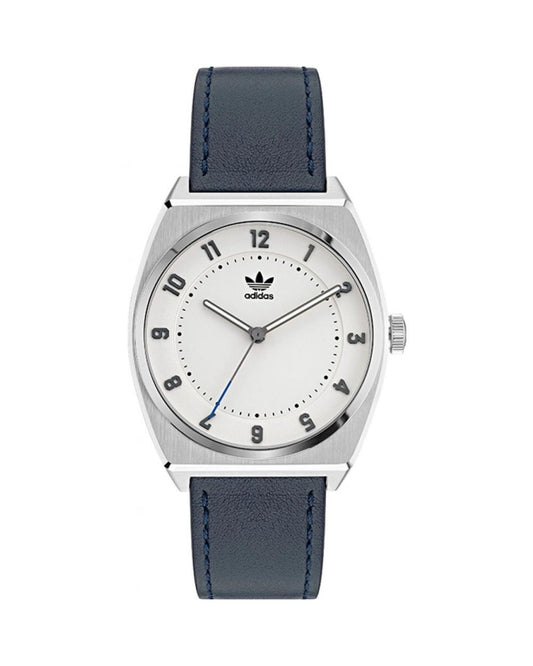 Adidas Men's Blue Leather Watch - One Size