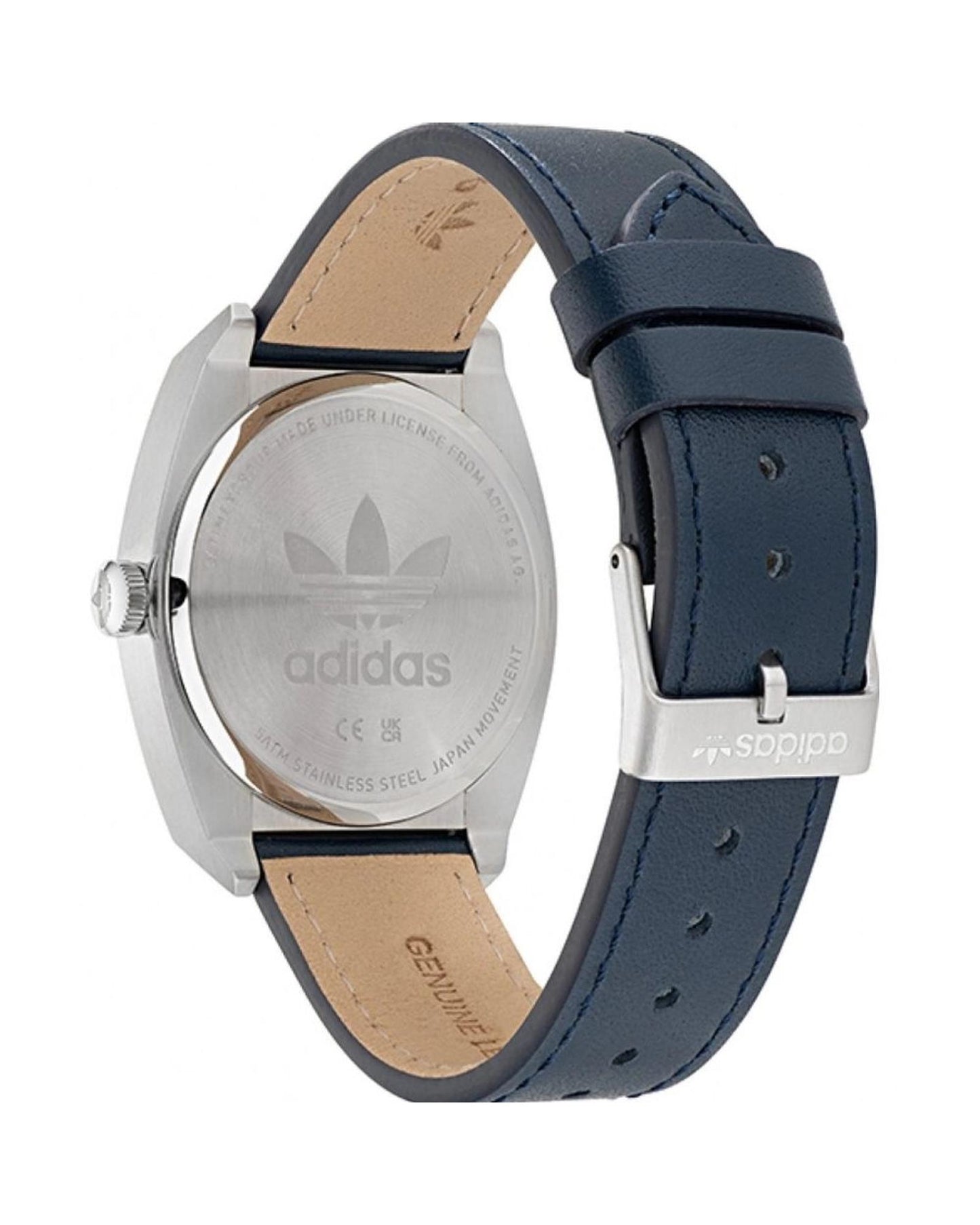 Adidas Men's Blue Leather Watch - One Size