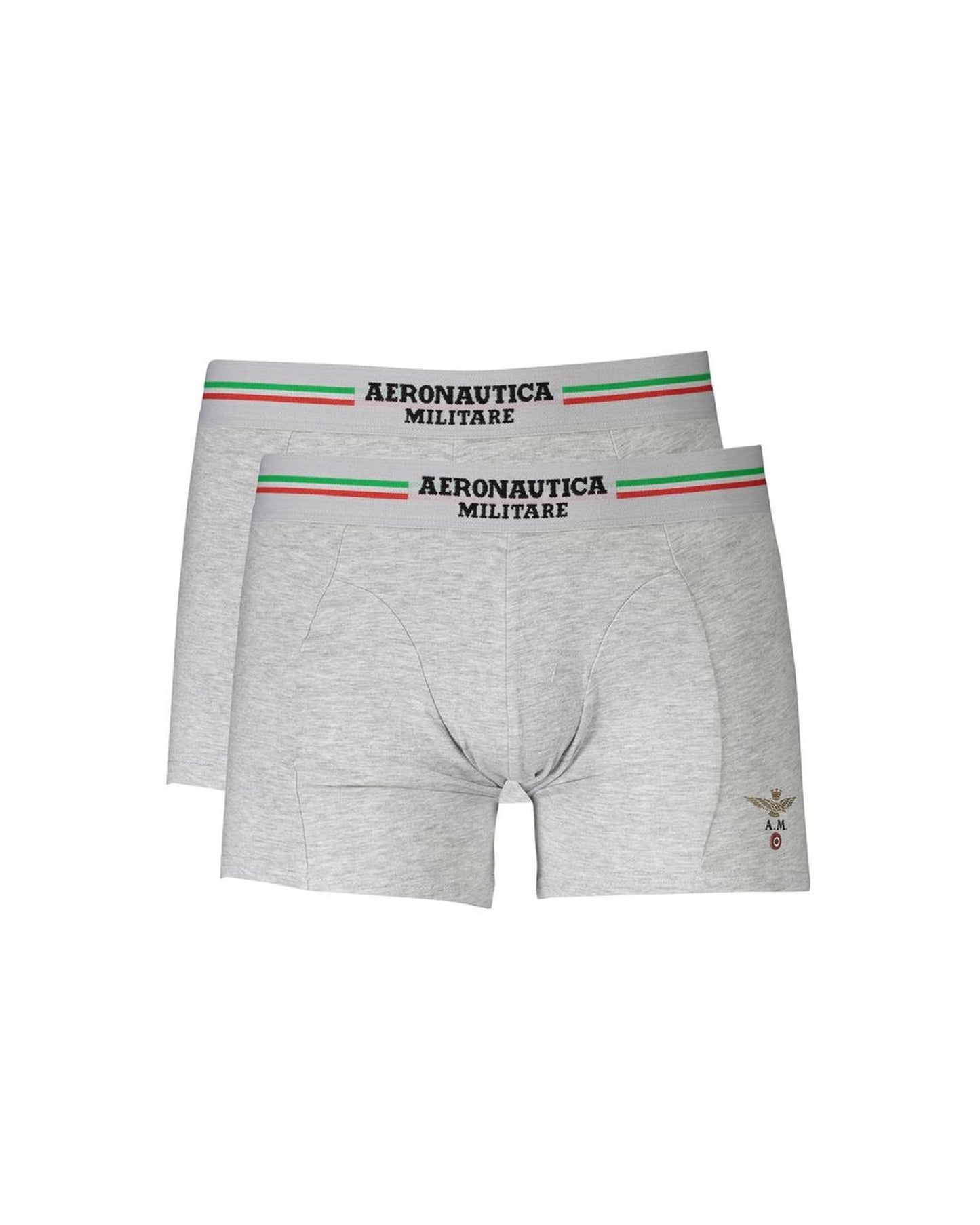 Aeronautica Militare Men's Gray Cotton Underwear - M