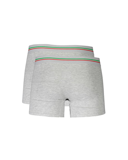 Aeronautica Militare Men's Gray Cotton Underwear - M