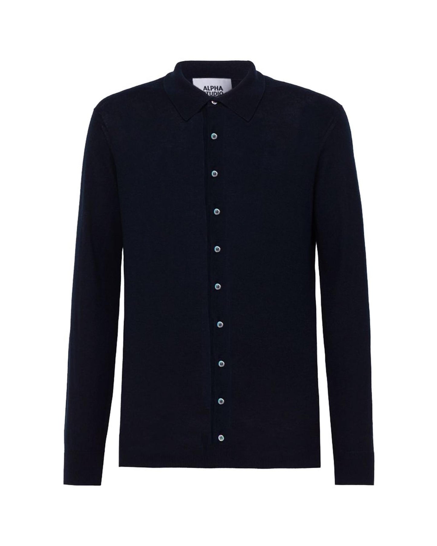 Alpha Studio Men's Blue Cotton Shirt - 48 IT