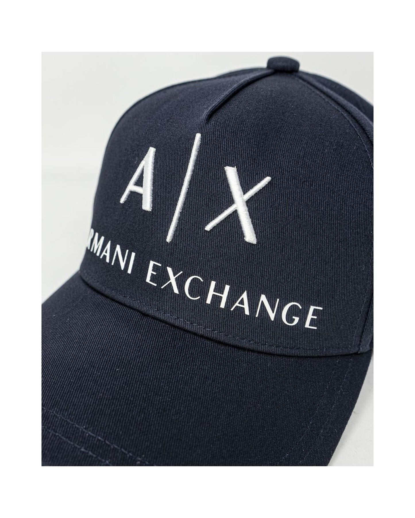 Armani Exchange Men's Blue Cotton Hats & Cap - One Size