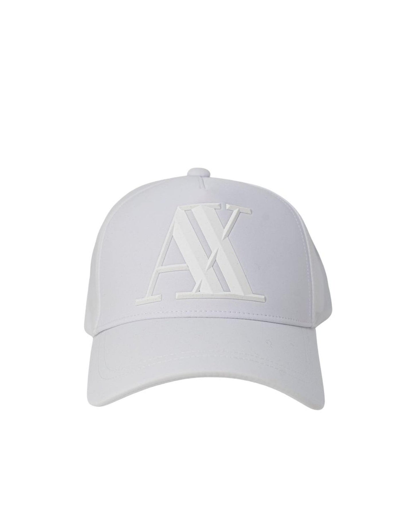 Armani Exchange Men's White Cotton Hats & Cap - One Size