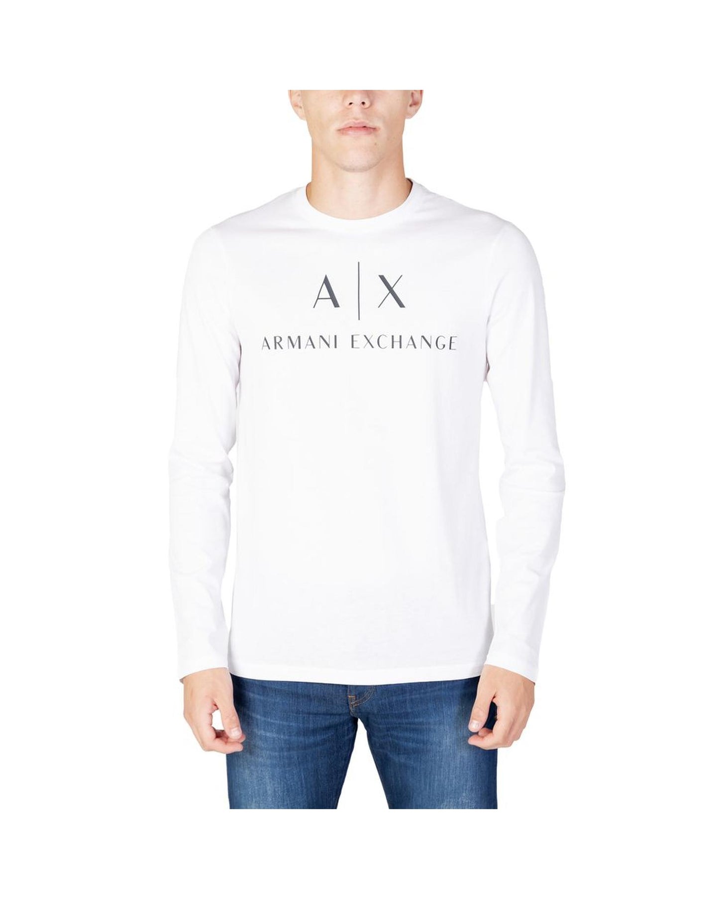 Armani Exchange Men's White Cotton Shirt - 44 IT