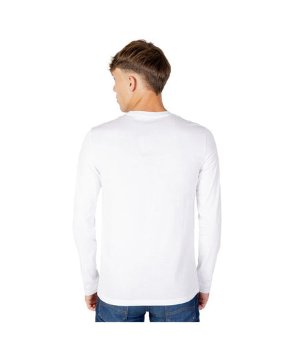Armani Exchange Men's White Cotton Shirt - 44 IT