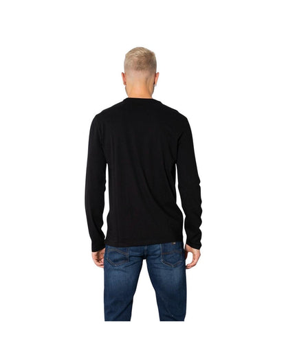 Armani Exchange Men's Black Cotton Shirt - 44 IT