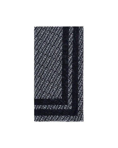 Armani Exchange Women's Black Modal Scarf - One Size
