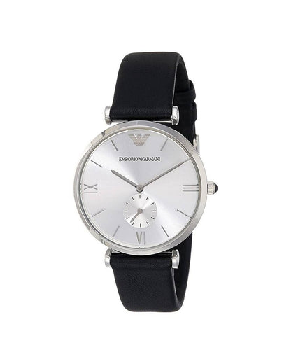 Armani Men's Blue Leather Watch - One Size