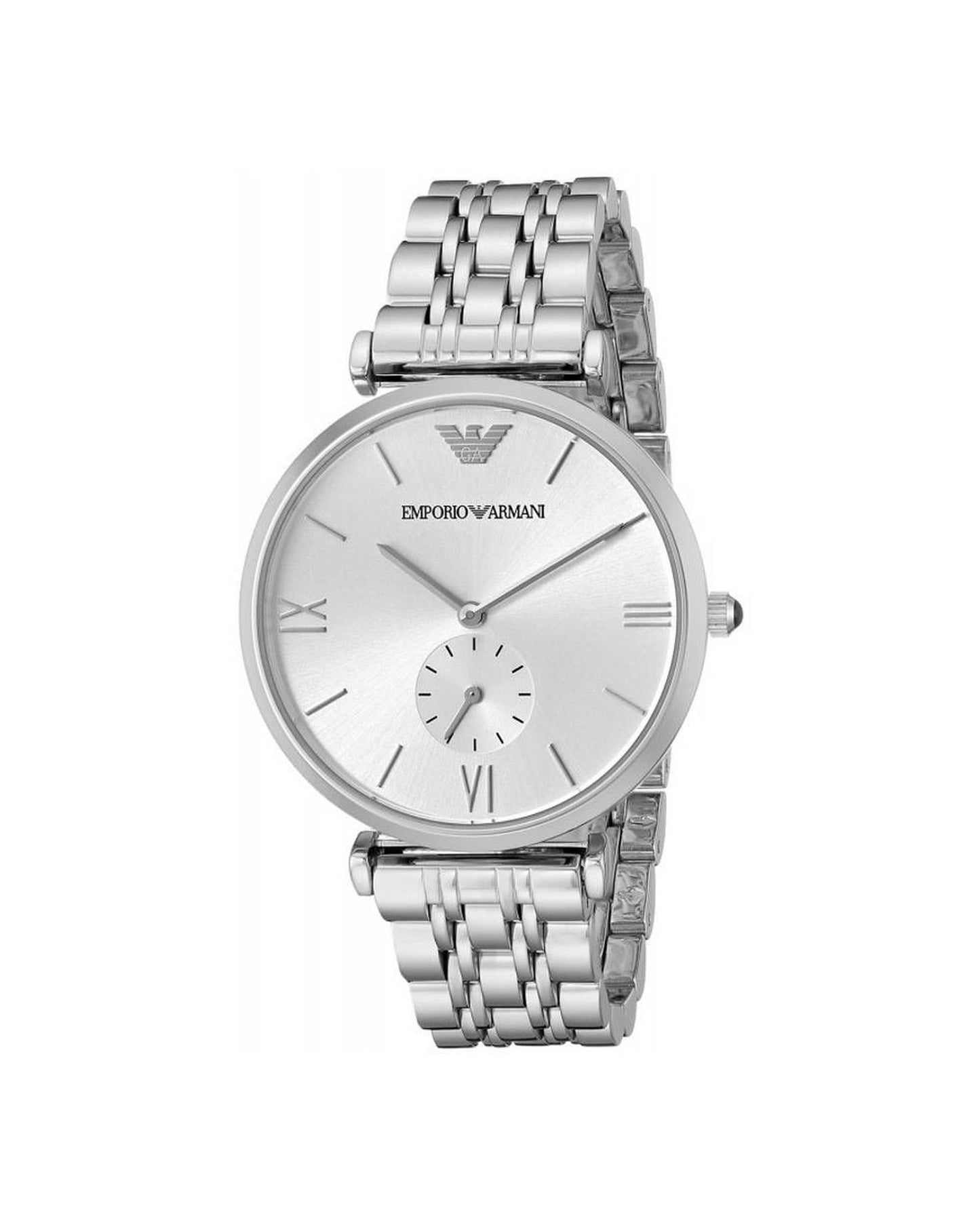 Armani Men's Silver Steel Watch - One Size
