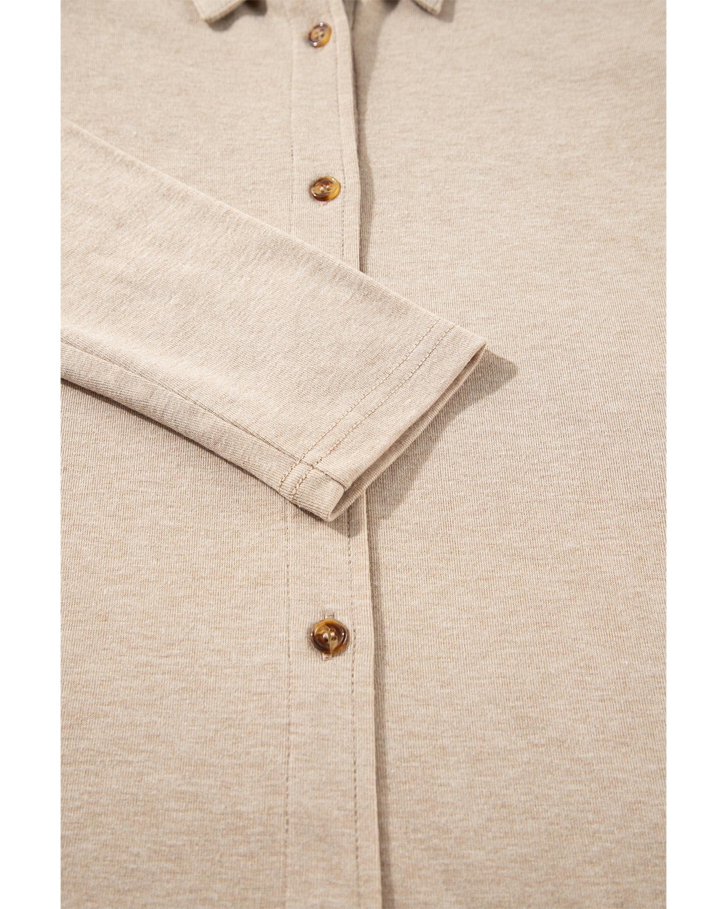 Oatmeal 3-Piece Cozy Knit Lounge Set - S