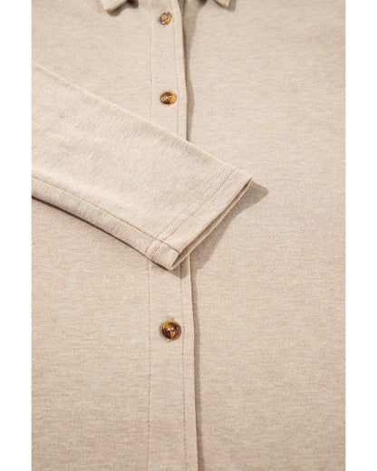 Oatmeal 3-Piece Cozy Knit Lounge Set - S