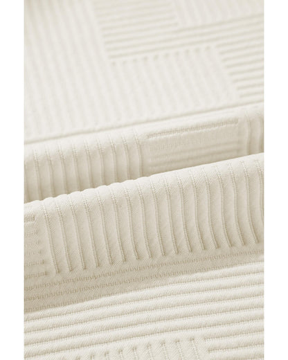 Jet Stream Textured Colorblock Edge Sequin Turkey Graphic Long Sleeve Top - L