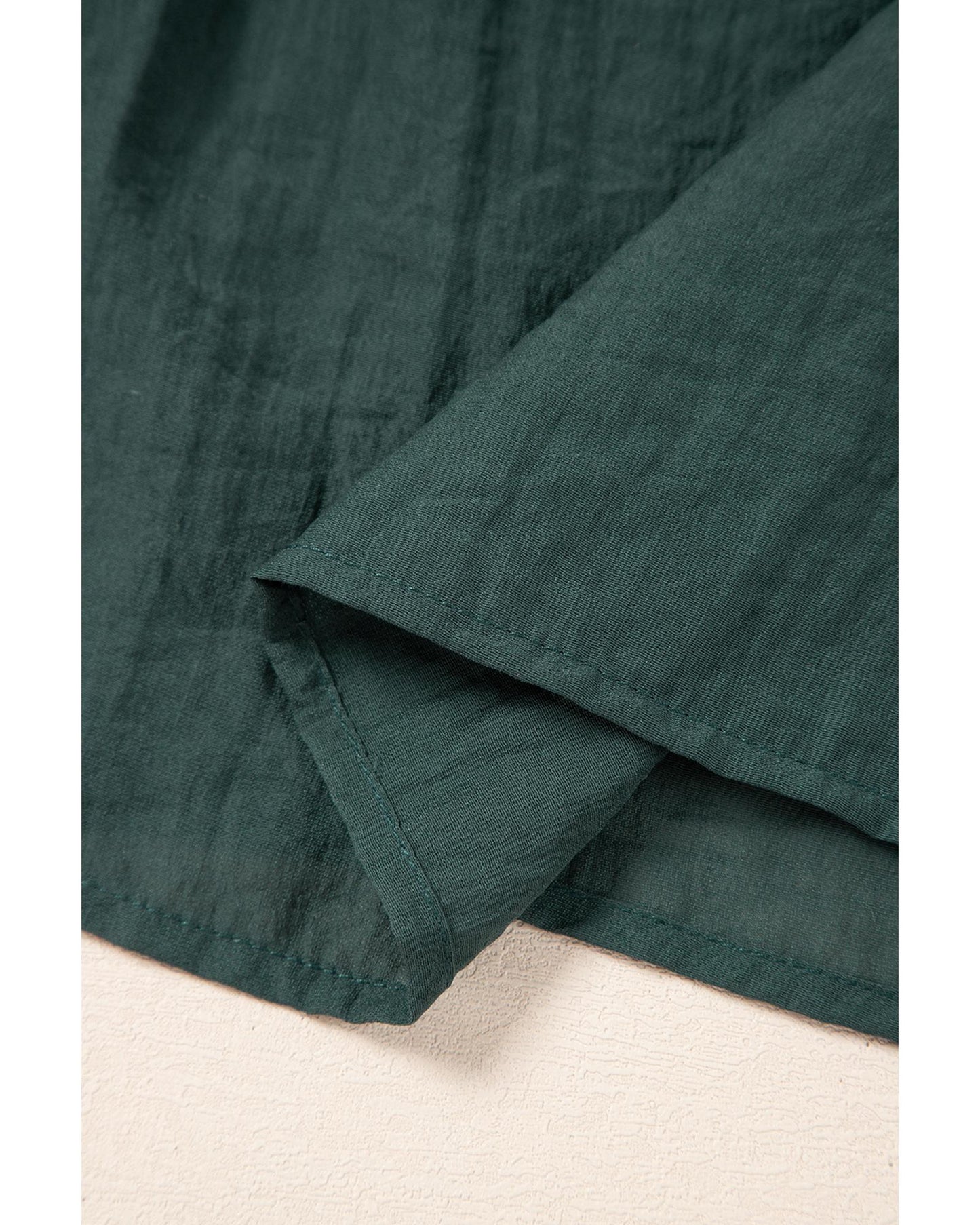 Skobeloff Frilled V Neck Ruffled Cap Sleeve Blouse - M