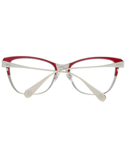 Omega Women's Red  Optical Frames - One Size