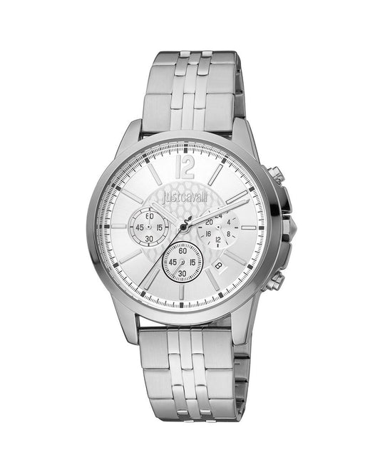 Just Cavalli Men's Silver  Watch - One Size