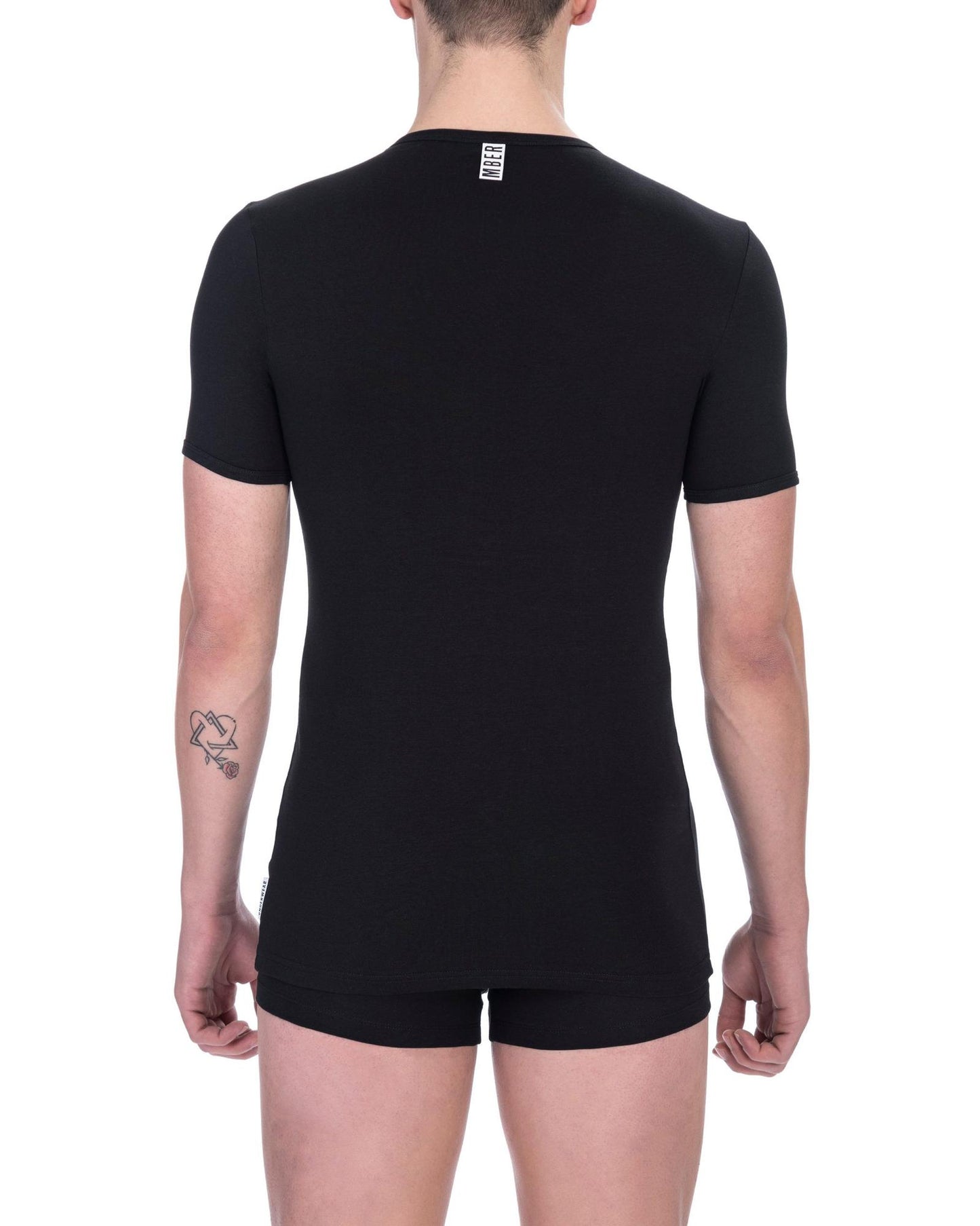 Bikkembergs Men's Black Cotton T-Shirt - S