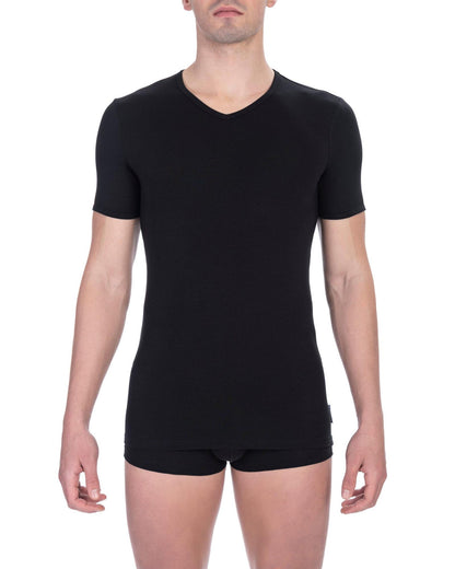 Bikkembergs Men's Black Cotton T-Shirt - L