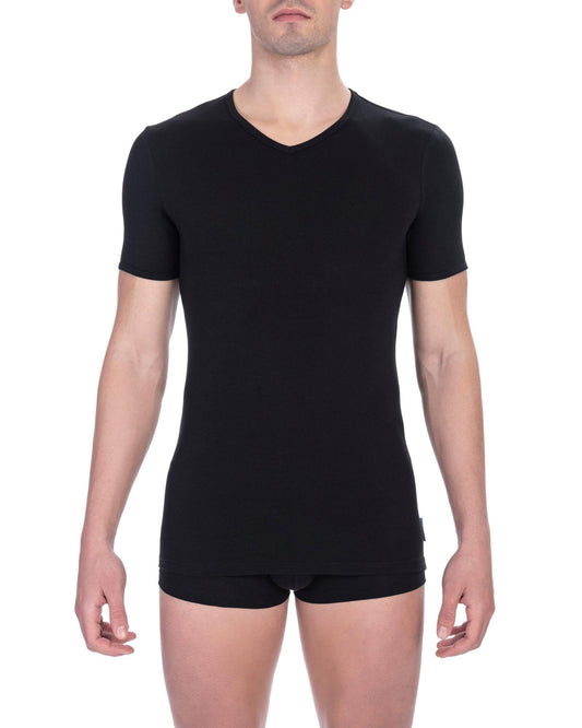 Bikkembergs Men's Black Cotton T-Shirt - L