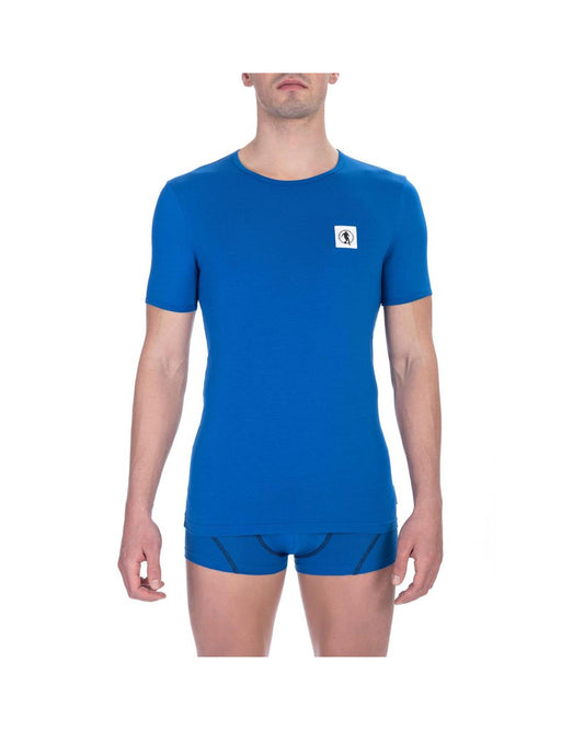 Bikkembergs Men's Bi-pack Elite Crew Neck Tee - Blue - M