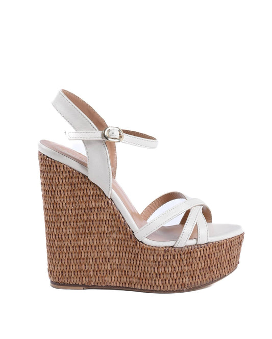 Intertwining Strap Platform Sandals - 39 EU