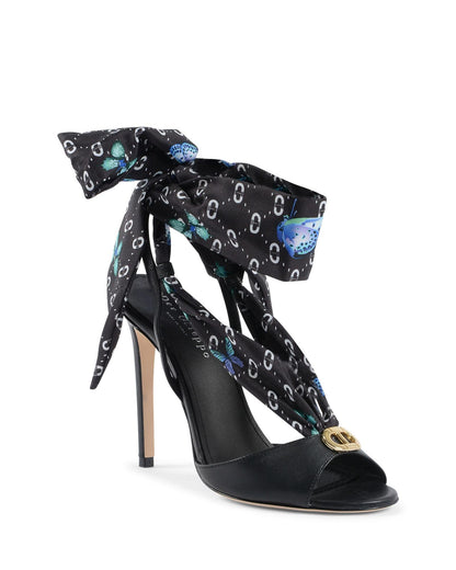 Printed Silk Heel - 37 EU