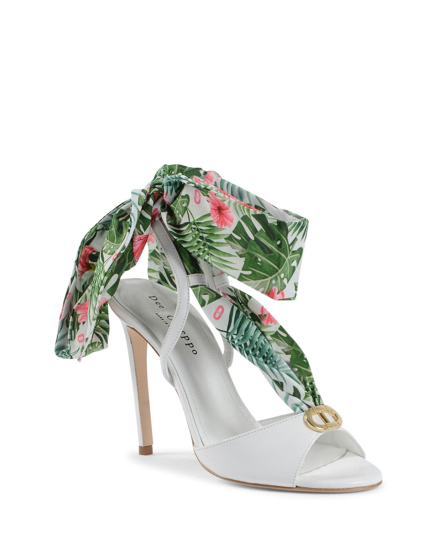 Silk Printed High Heel - 39 EU