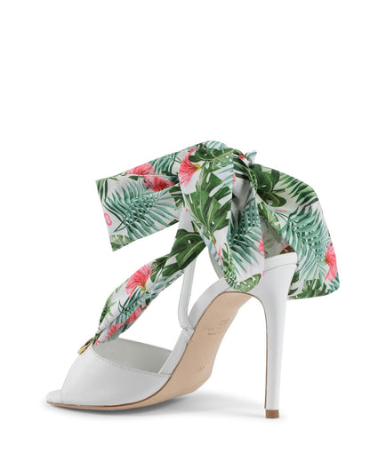 Silk Printed High Heel - 39 EU