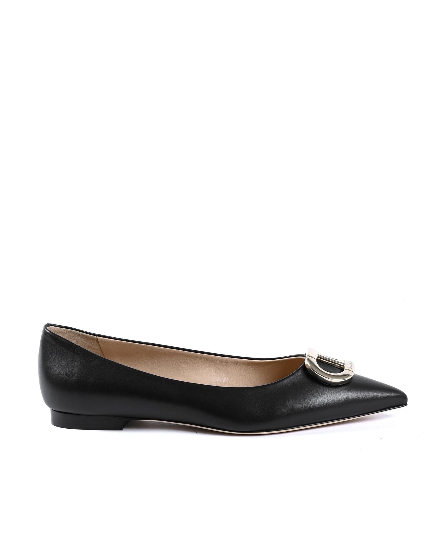 Capretto Leather Ballerina Flat - 35 EU