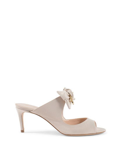 Grosgrain Bow Heel Mule - 39.5 EU