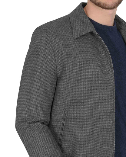 Hugo Boss Men's Polyester Blend Hugo Boss Jacket in Grey - 48 EU