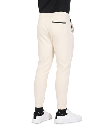 Hugo Boss Men's Cotton Blend White Pants for Men in White - M