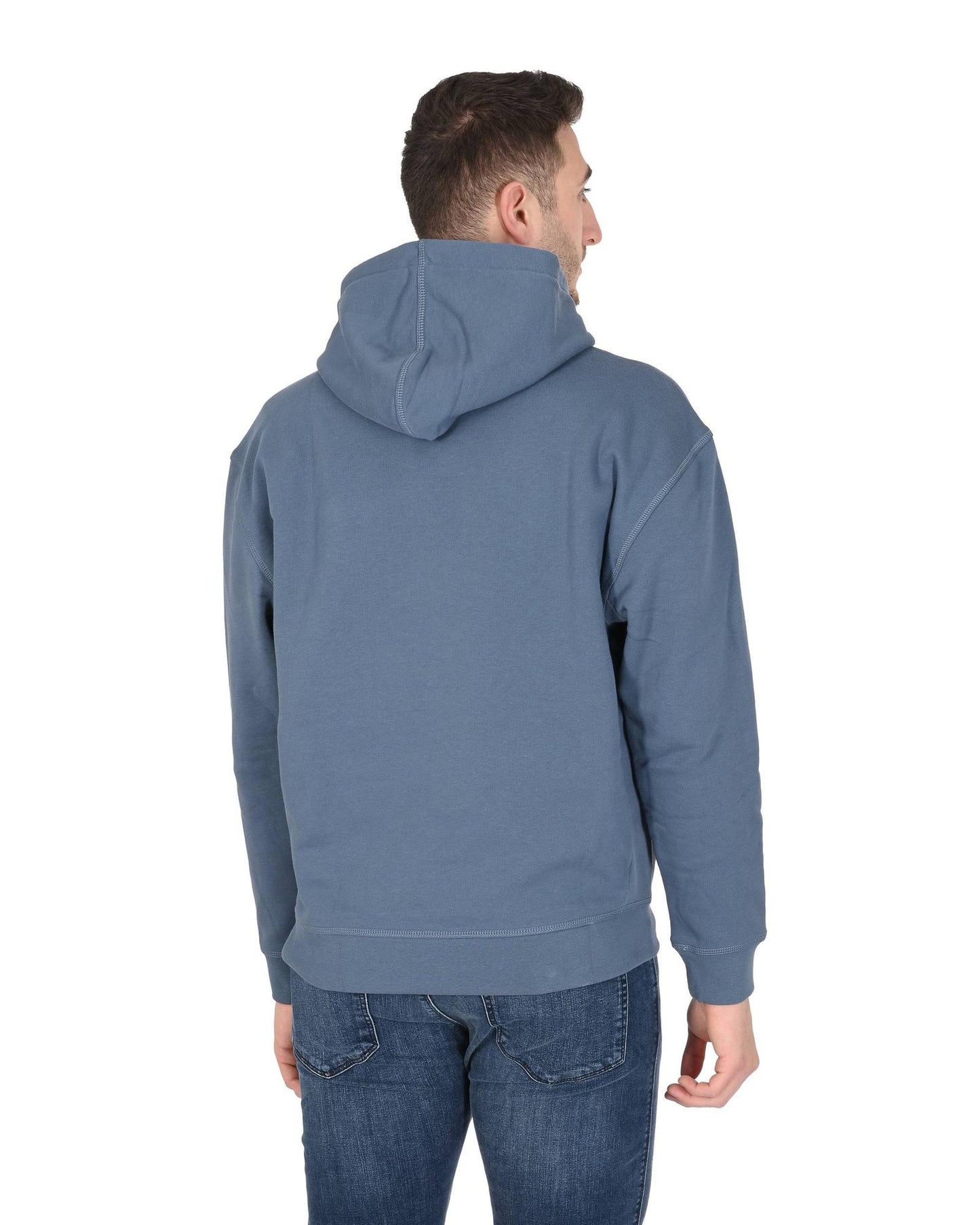 Hugo Boss Men's Cotton Blend Bright Blue Sweatshirt in Blu Elettrico - 2XL