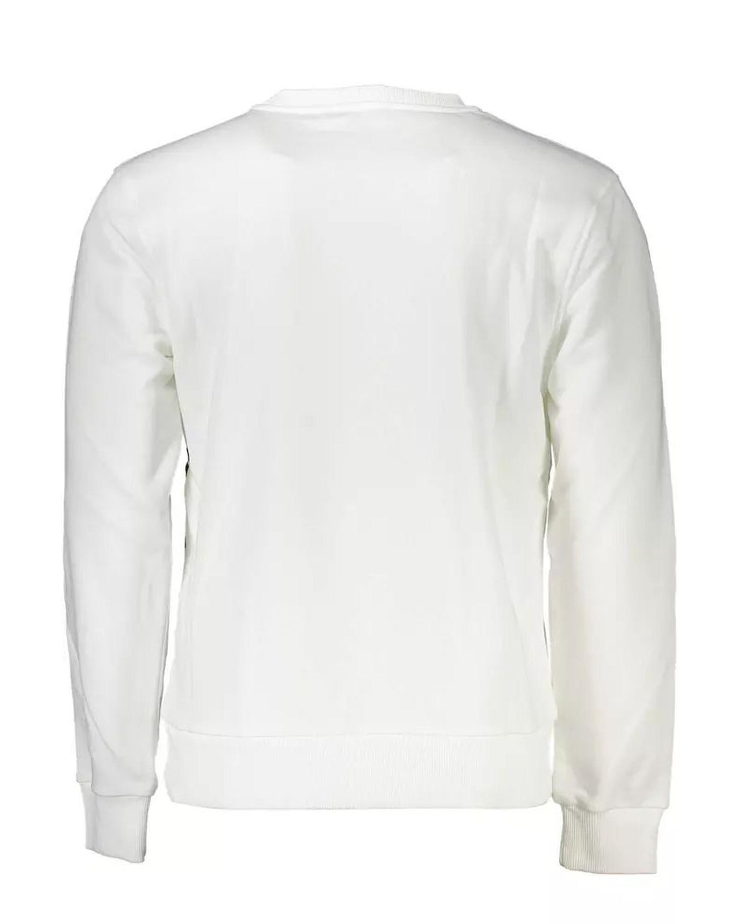 Cavalli Class Men's White Cotton Sweater - L