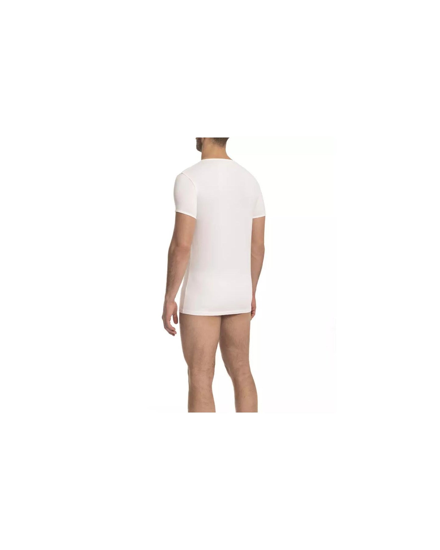 Cavalli Class Men's White Cotton T-Shirt - S