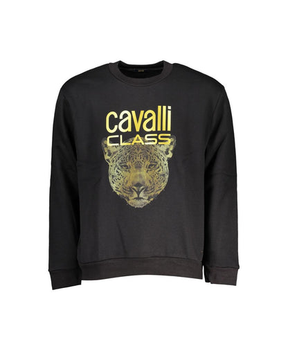 Cavalli Class Women's Black Cotton Sweater - M