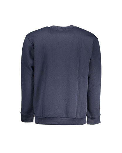 Cavalli Class Men's Blue Cotton Sweater - M